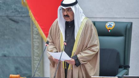 أمير الكويت يؤدي اليمين الدستورية 20 ديسمبر (جابر عبد الخالق/الأناضول)